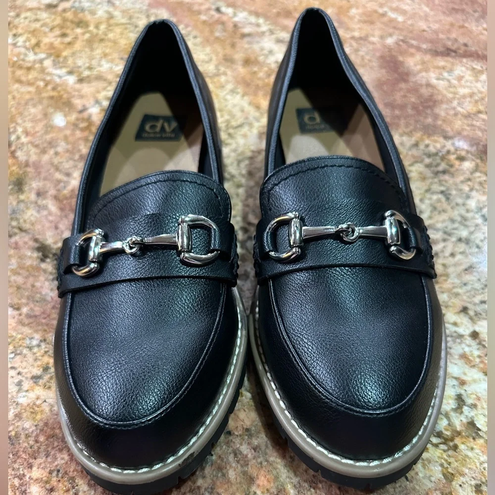 DV Dolce Vita Women's Cedar Loafer Size 9 Black Slip on